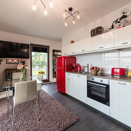 غدانسك Apartment River Haven المظهر الخارجي الصورة