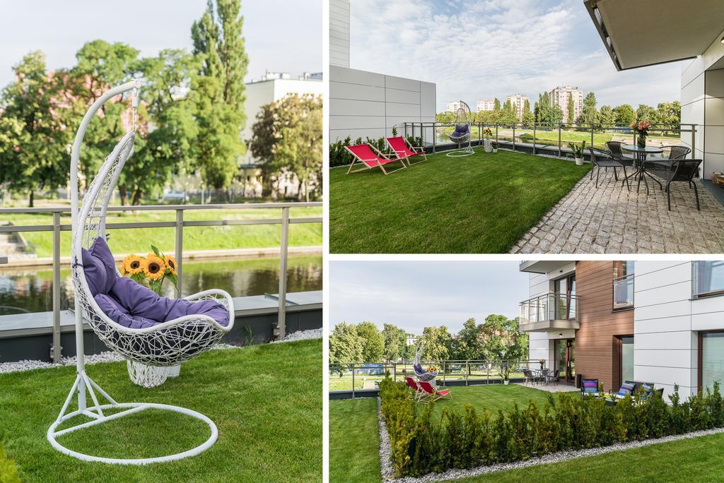 غدانسك Apartment River Haven المظهر الخارجي الصورة